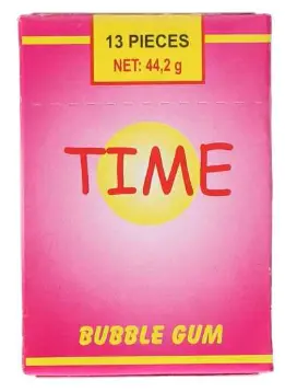 Bubble Gum Chewing Gum Sticks 44.2 g