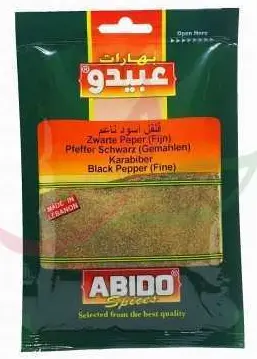 Abido Schwarzer Pfeffer 60 g