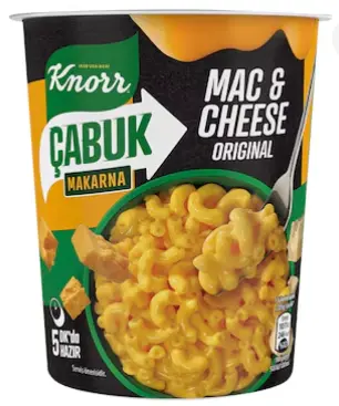 Knorr Çabuk Makarna Mac & Cheese Original
