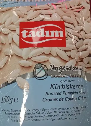 Tadım Geröstete Kürbiskerne Ungesalzen 150 g
