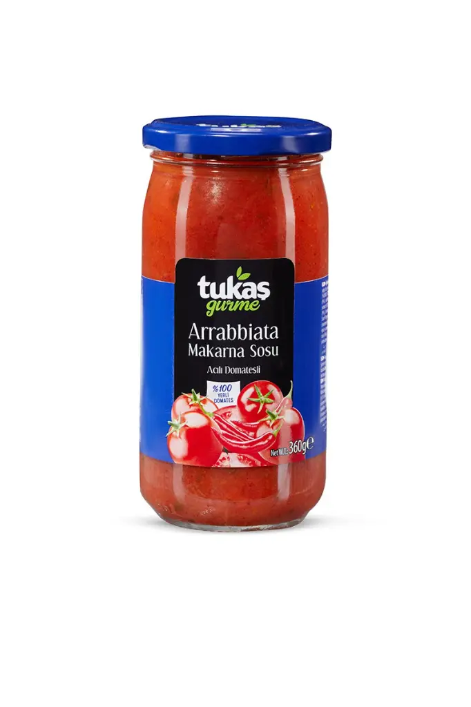 Tukaş Pasta Sauce Arrabbiata 360 g