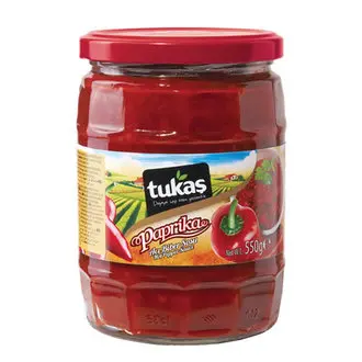 Tukaş Scharfe Paprika Sauce 550 g