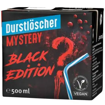 Durstlöscher Mystery Black Edition 500 ml