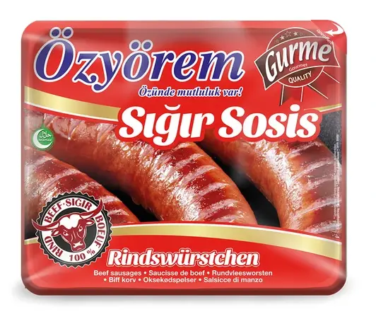 Özyörem Acılı Sığır Sosis 800g