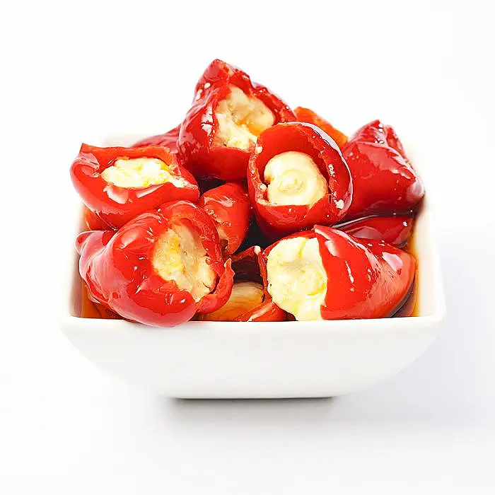 Peperados Peynir Dolgulu Kırmızı Biber 4.6 kg Kova
