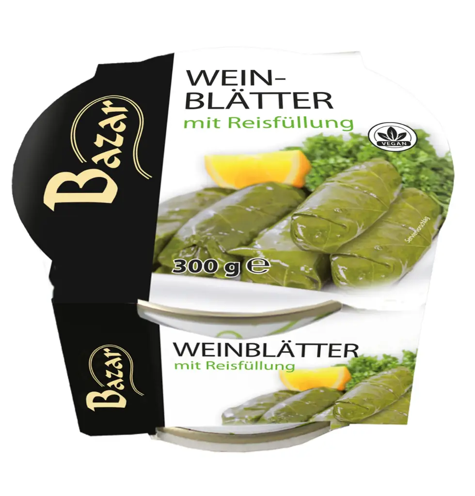 Bazar Weinblätter mit Reisfüllung 300 g
