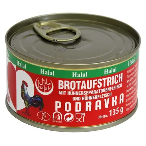 [GSAL1012101263] Podravka Tavuk Ezmesi Helal 135 g