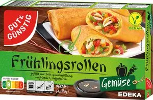 [GSAL102013315] Gut & Günstig Vegetable Spring Rolls 400 g