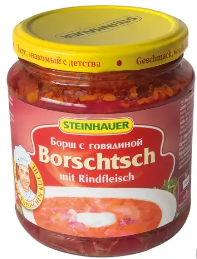 [GSAL1012101517] Steinhauer Borschtsch mit Rindfleisch 530 g