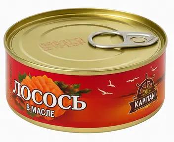 [GSAL1012101363] Kapitan Salmon in Oil 240 g