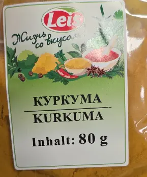 [GSAL102813937] Leis Zerdeçal 80 g
