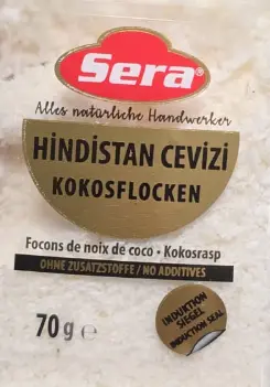 [GSAL102812658] Sera Hindistan Cevizi Rendesi 70 g