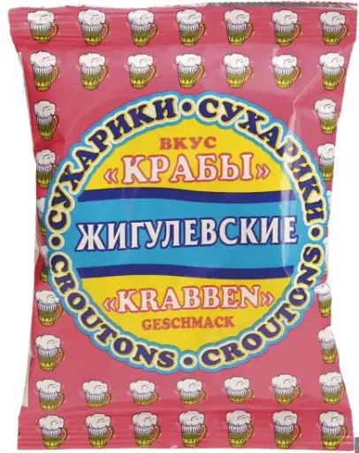 [GSAL102710827] Zhigulevskie Ekmek Krutonları Yengeç Aromalı 50 g