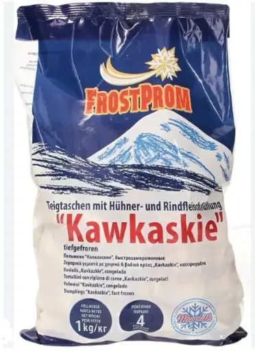 [GSAL102013320] Frostprom Kavkaskie Tavuk ve Dana Etli Mantı 1 kg