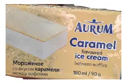 [GSAL102015231] Aurum Karamelleis zwischen Waffeln 90 g