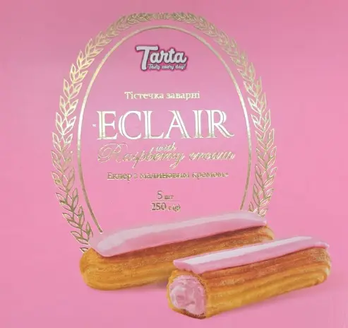 [GSAL102010044] Tarta Ahududulu Ekler 250 g