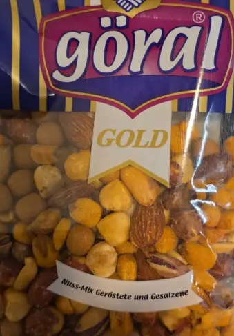[GSAL102716746] Göral Gold Nuss-Mix Geröstet & Gesalzen 200 g