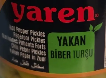 [GSAL1012101684] Yaren Yakan Biber Turşusu 620 g