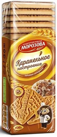[GSAL102710852] Morozova Karamell Stimmung Zuckerkekse 430 g