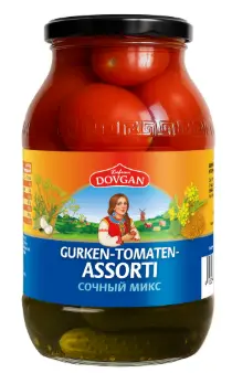 [GSAL1012101685] Dovgan Mixed Tomatoes And Cucumbers 1.85 kg