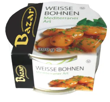 [GSAL1012101432] Bazar Weiße Bohnen Mediterrane Art 300 g
