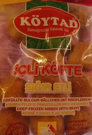 [GSAL102012309] Köytad İçli Köfte Sığır Etli 800 g