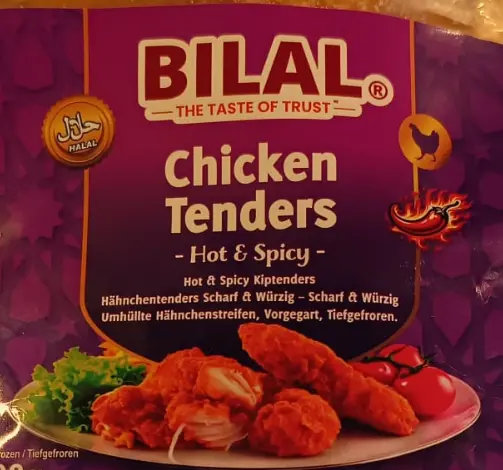 [GSAL102012315] Bilal Chicken Tenders Hot & Spicy 1000 g