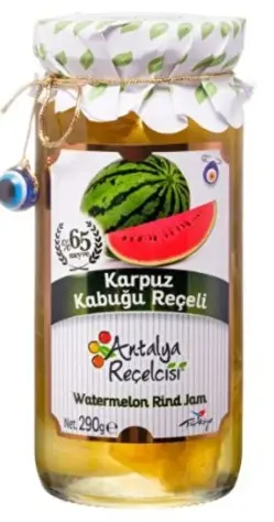 [GSAL102410805] Antalya Reçelcisi Karpuz Kabuğu Reçeli 290 g