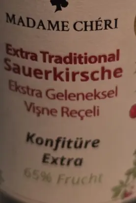 [GSAL102410810] Madame Chérie Extra Traditionelle Sauerkirsch Konfitüre 290 g