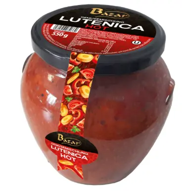 [GSAL1012101497] Bazar Lutenica Scharf 550 g