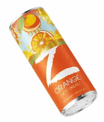 [GSAL101310572] Generation Z Orange Flavoured Soft Drink 330 ml