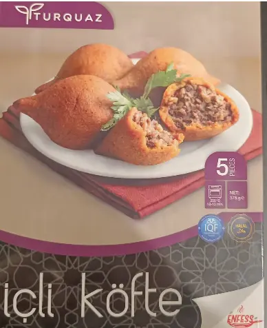 [GSAL102013342] Turquaz Gefüllte Bulgur-Bällchen mit Rindfleisch 375 g
