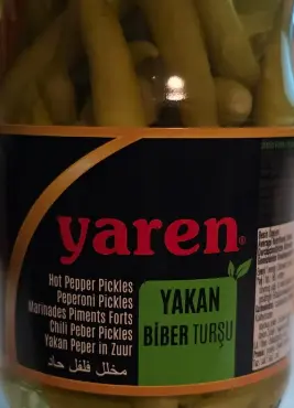 [GSAL1012101711] Yaren Yakan Eingelegte Scharfe Paprika 350 g