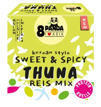 [GSAL1012101409] Panda Kore Usulü Pirinçli Ton Balığı 160 g