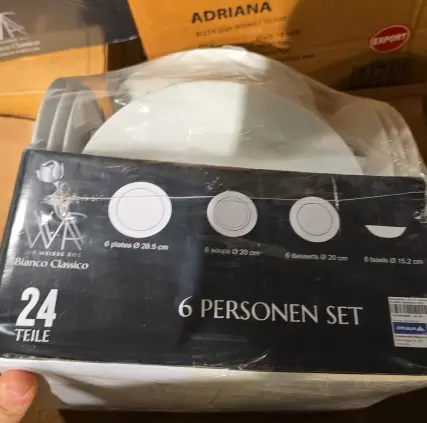 [GSAL102216315] Bianco Classico 24 parça 6 kişilik set