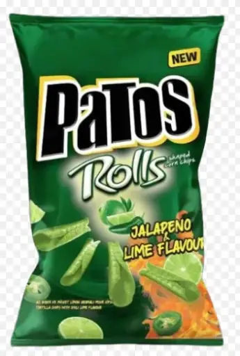 [GSAL102711577] Patos Rolls Jalapeno Lime Cips 90 g
