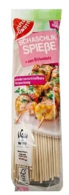 [GSAL102216340] G&G Shashlik Skewers 20 cm 125 pcs