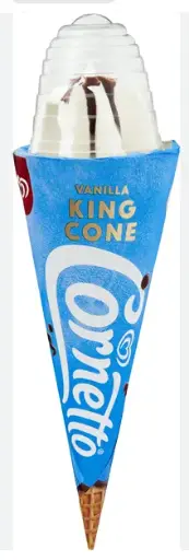 [GSAL102015249] Cornetto King Cone Vanilla Ice Cream 260 ml