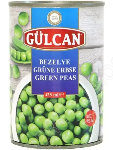 [GSAL101216195] Gülcan Green Peas 425 ml