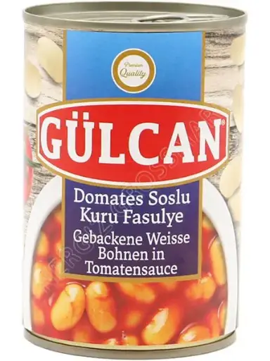 [GSAL101216196] Gülcan Domates Soslu Kuru Fasulye 400 ml