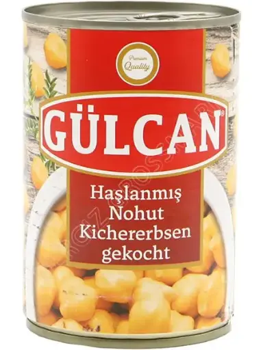 [GSAL101216199] Gülcan Cooked Chickpeas 400 g