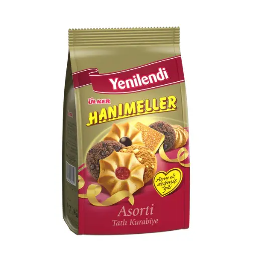 [GSAL102710443] Ülker Hanımeller Assorted Bisküvi Poşet 170 g