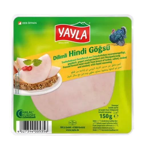 [GSAL102311342] Yayla Sliced Turkey Breast 150 g
