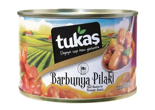 [GSAL1012101343] Tukaş Borlotti Bohnen in Olivenöl 400 g