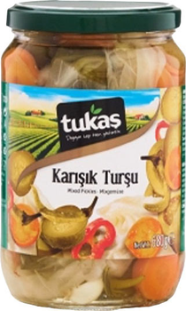 [GSAL1012101254] Tukaş Mixed Pickles 680 g