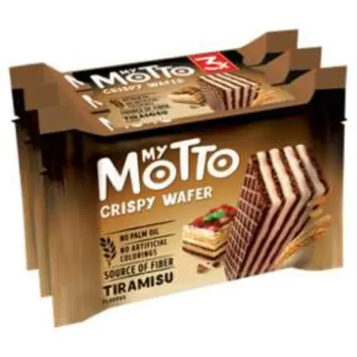 [GSAL102717153] My Motto Tiramisu Wafer 5-Pack 150 g