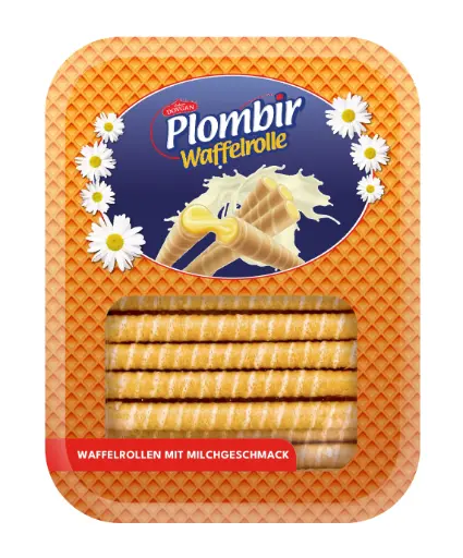 [GSAL102717342] Plombir Waffle Rolls with Milk Flavor 400 g 