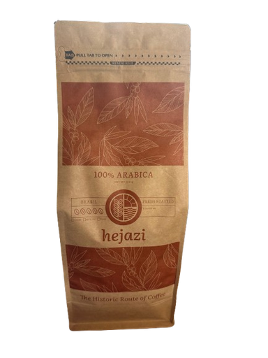 Hejazi Frisch gerösteter Brasilkaffee Light 1000 gr